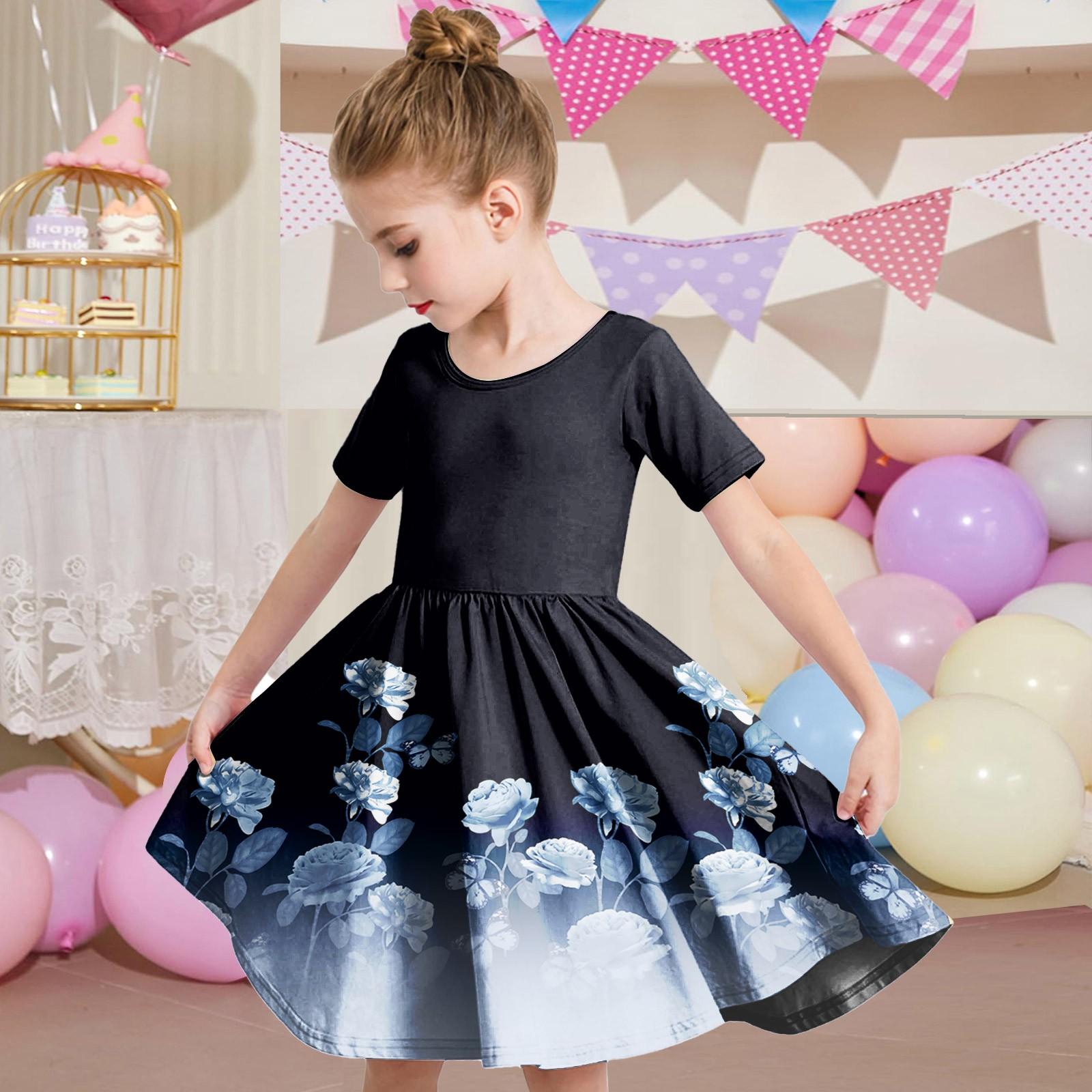 Летнее платье для девочек, платье для малышей, однотонное повседневное платье-футболка с коротким рукавом А-силуэта 140
Летнее платье для девочек, платье для малышей, однотонное повседневное платье-футболка с коротким рукавом А-силуэта 140