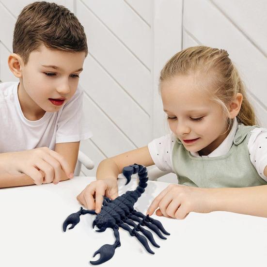 Yousheng 3D Printed Scorpions Figurine Movable Joints Colorful Scorpions Figure Articulated Animal Model Fidget Toy Desktop Decoration Ornament S
Yousheng 3D Printed Scorpions Figurine Movable Joints Colorful Scorpions Figure Articulated Animal Model Fidget Toy Desktop Decoration Ornament S