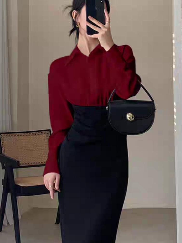 Autumn Luxury Slim-Fit Age-Defying Waist-Cinching Long Dress XL красный
Autumn Luxury Slim-Fit Age-Defying Waist-Cinching Long Dress XL красный