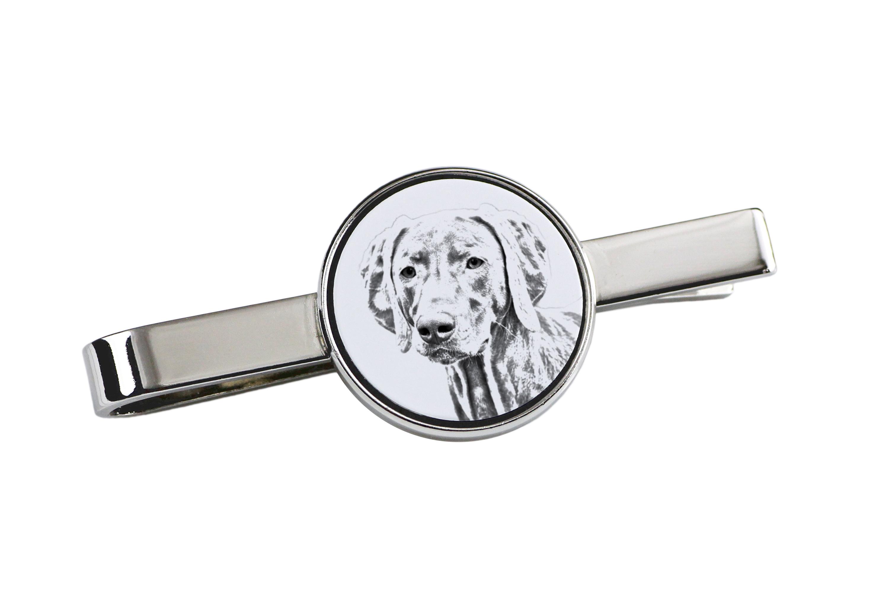 Weimaraner, Grey Ghost - tie clip with a dog, personalized tie clip, a unique gift for a man from the Art-Dog brand срібний
Weimaraner, Grey Ghost - tie clip with a dog, personalized tie clip, a unique gift for a man from the Art-Dog brand срібний