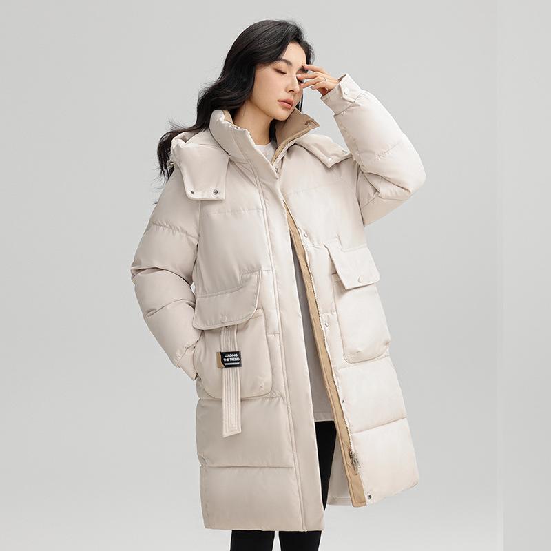 Новая зимняя хлопковая куртка для женщин средней длины свободного кроя с утолщенной хлопковой подкладкой M
Новая зимняя хлопковая куртка для женщин средней длины свободного кроя с утолщенной хлопковой подкладкой M