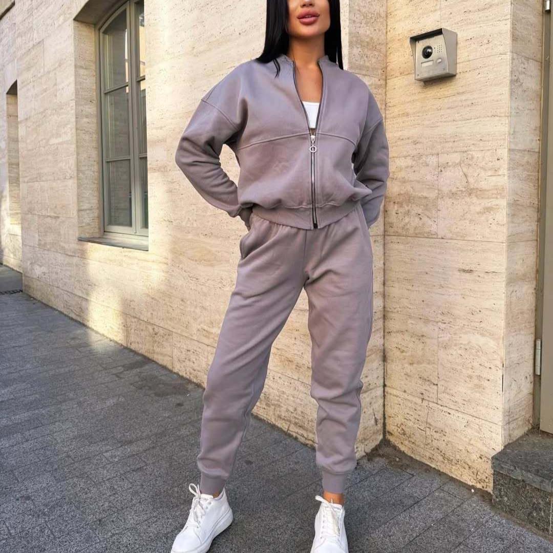 2026 Autumn/Winter Women s Plus Velvet Solid Color Hoodie & Casual Long Pants Set XL серый/синий
2026 Autumn/Winter Women s Plus Velvet Solid Color Hoodie & Casual Long Pants Set XL серый/синий