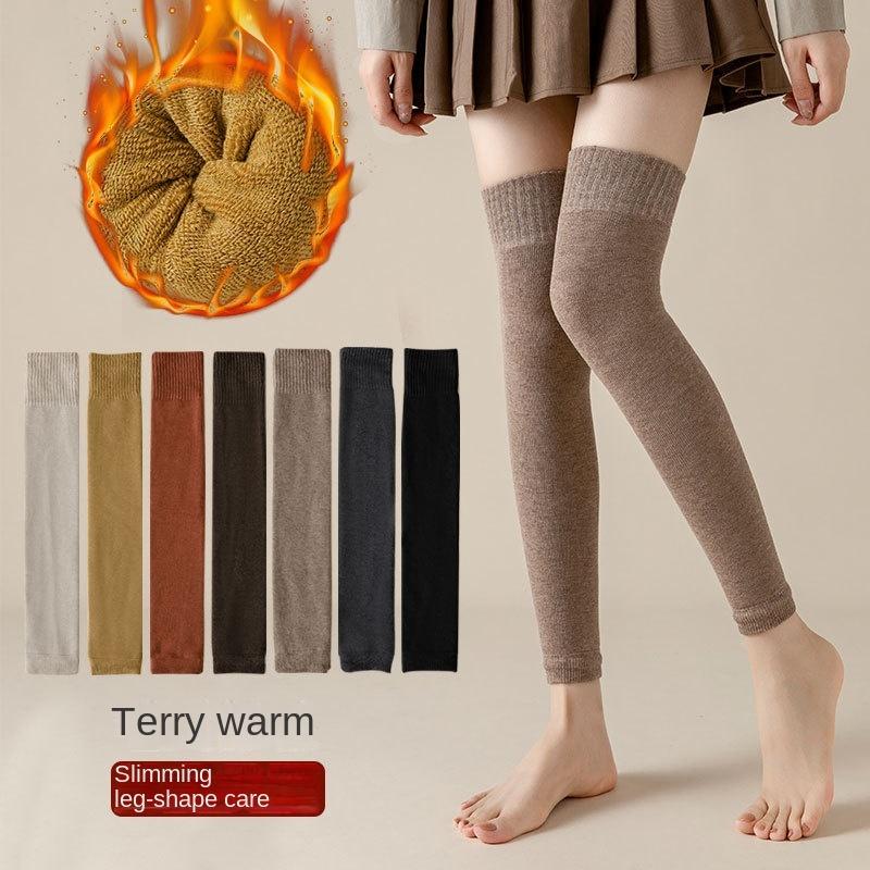 New in Women Solid Leg Warmers Warm Knee High Socks Knitted Foot Cover Crochet Winter Leg Warmer Socks Warm Boot Cuff Long
New in Women Solid Leg Warmers Warm Knee High Socks Knitted Foot Cover Crochet Winter Leg Warmer Socks Warm Boot Cuff Long