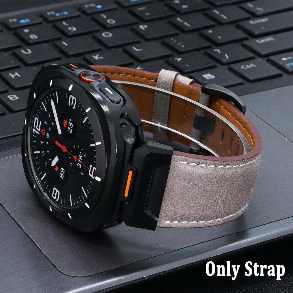 Business Leather Strap for Samsung Galaxy Watch Ultra 2025 47mm Luxury Wrist Bracelet for Galaxy Watch Ultra 47mm Men Watchband Galaxy Ultra 47mm
Business Leather Strap for Samsung Galaxy Watch Ultra 2025 47mm Luxury Wrist Bracelet for Galaxy Watch Ultra 47mm Men Watchband Galaxy Ultra 47mm
