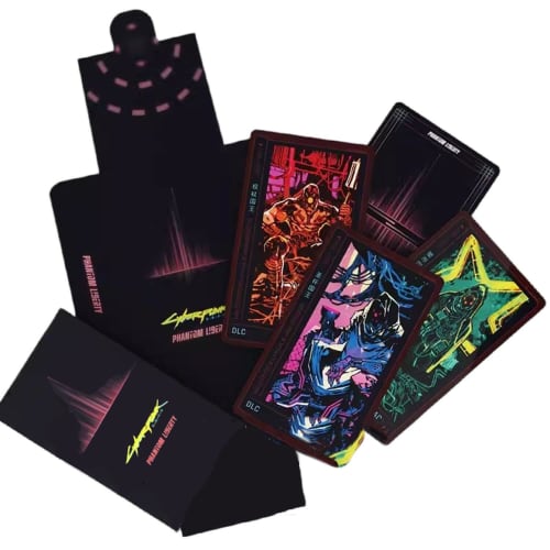 Cyberpunk 2077 Tarot Cards for Kids & Adults, Phantom Liberty, 29 Cards, Choice of Badge, Luminous Badge, or Samurai Dial, Handmade Collection, Gift (
Cyberpunk 2077 Tarot Cards for Kids & Adults, Phantom Liberty, 29 Cards, Choice of Badge, Luminous Badge, or Samurai Dial, Handmade Collection, Gift (