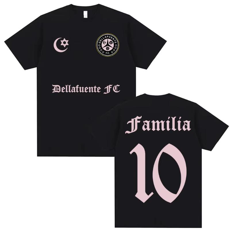 Rapper Dellafuente Album Letters Print Tshirts Unisex Women Casual Cotton Short Sleeve T Shirt Summer Hip Hop Streetwear Tshirt M
Rapper Dellafuente Album Letters Print Tshirts Unisex Women Casual Cotton Short Sleeve T Shirt Summer Hip Hop Streetwear Tshirt M