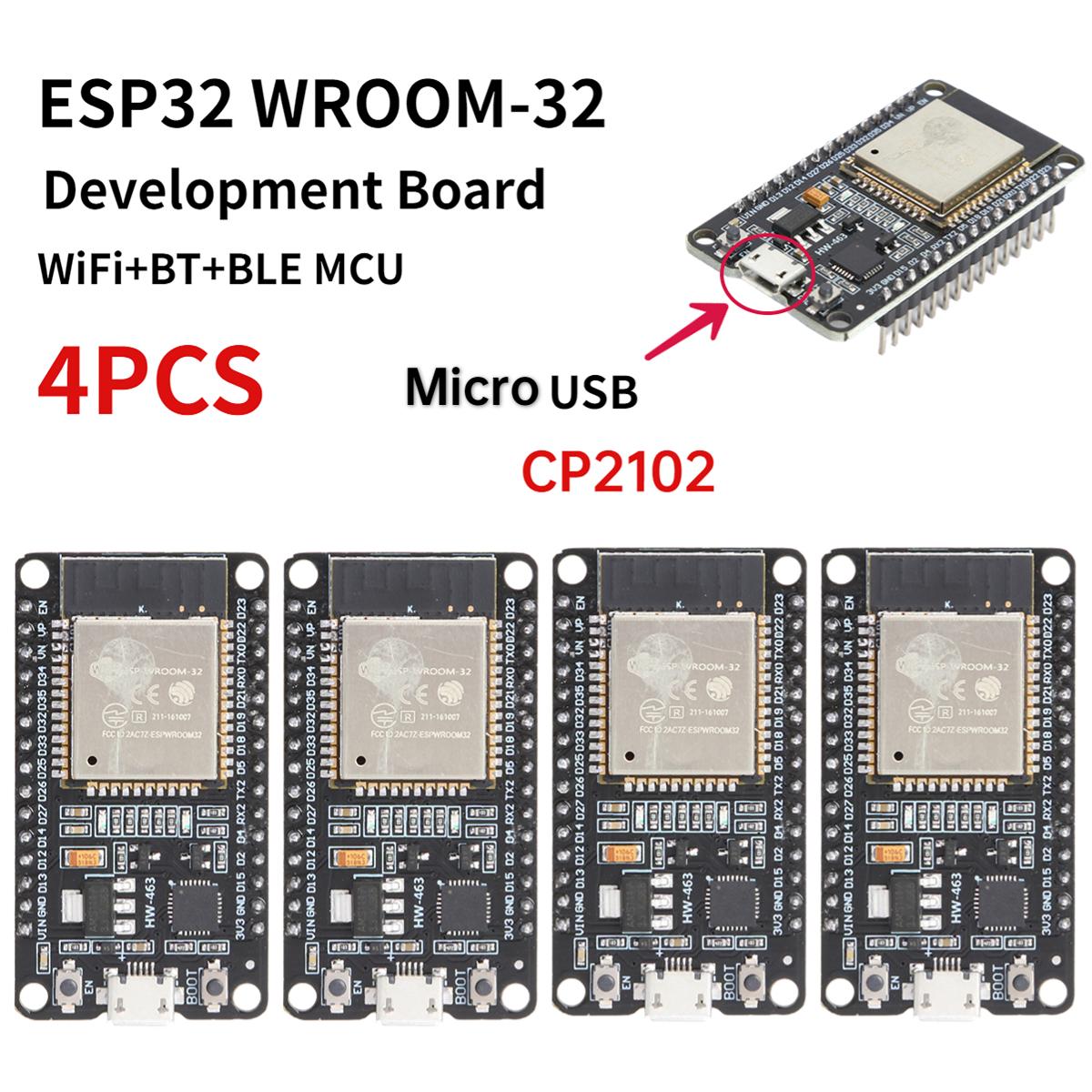 Плата розробки ESP32 -32 ТИП-C CH340C/ USB CP2102 WiFi+Bluetooth Наднизьке енергоспоживання Двоядерний Бездротовий Модуль
Плата розробки ESP32 -32 ТИП-C CH340C/ USB CP2102 WiFi+Bluetooth Наднизьке енергоспоживання Двоядерний Бездротовий Модуль