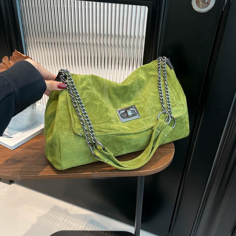 Вінтажні розкішні гаманці та сумки з ПУ шкіри високої якості, жіноча сумка з ланцюжками, жіночі сумки кросбоді через плече зелений
Вінтажні розкішні гаманці та сумки з ПУ шкіри високої якості, жіноча сумка з ланцюжками, жіночі сумки кросбоді через плече зелений