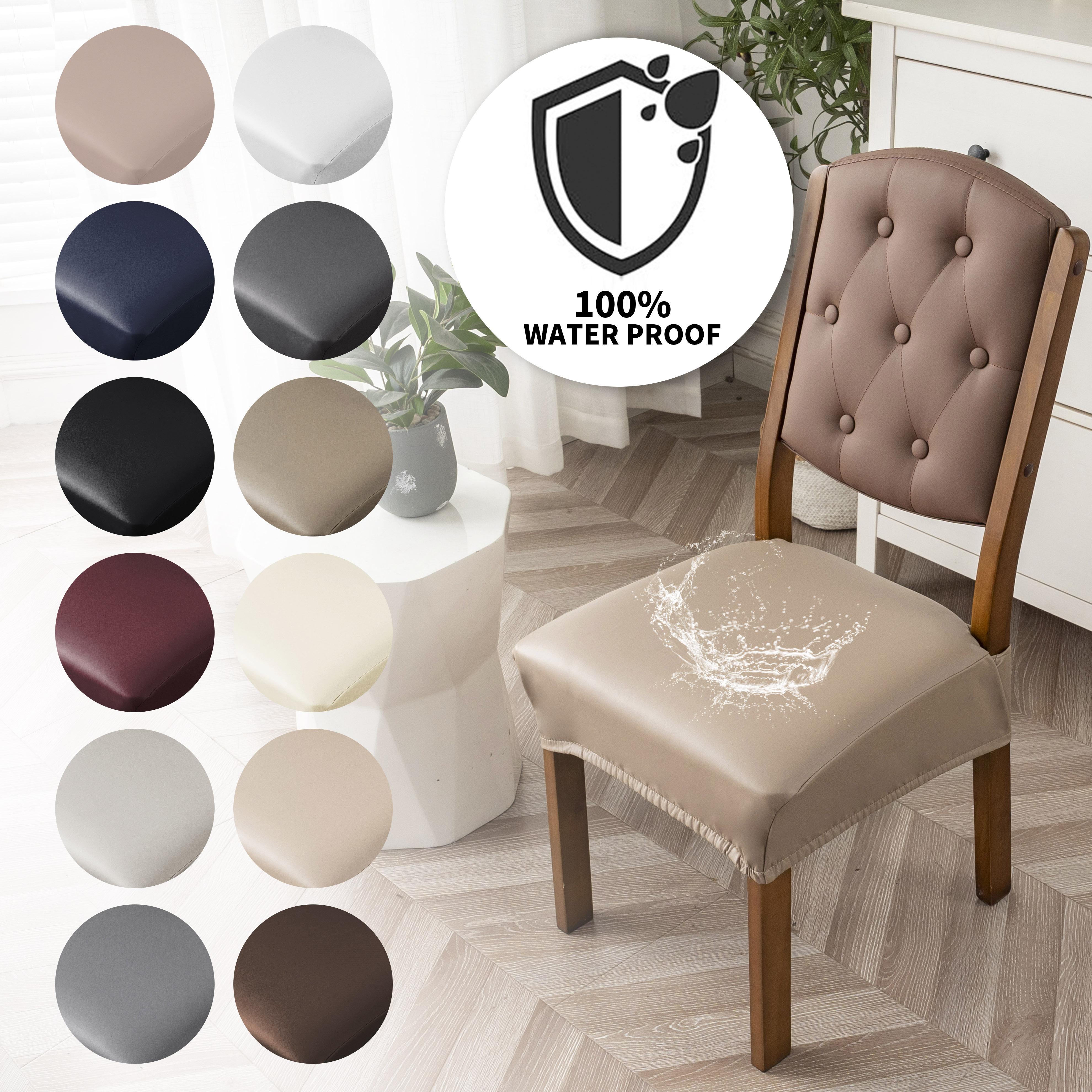 Pu Chair Cover 100% Waterproof Oil Resistant Dust-proof And Slip Resistant Apply To Dining Room Living Room 2PCS
Pu Chair Cover 100% Waterproof Oil Resistant Dust-proof And Slip Resistant Apply To Dining Room Living Room 2PCS