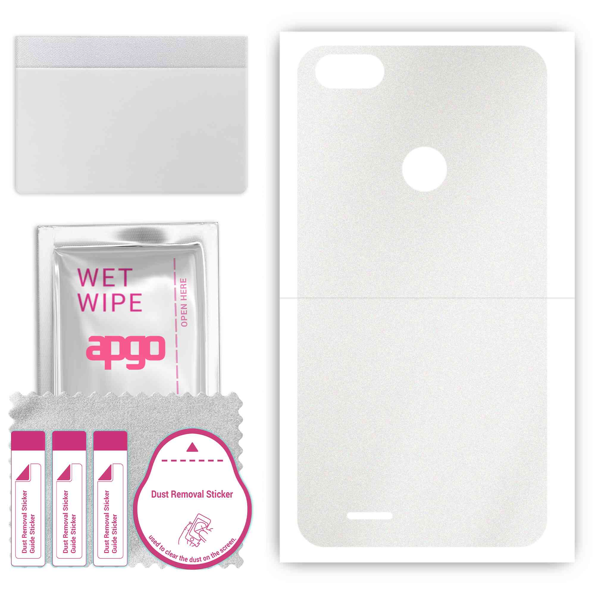 apgo Protective Skin Sticker for the back compatible with Tecno F2 LTE, Wrap Film, Foil, Vinyl - Pattern Matte Transparent
apgo Protective Skin Sticker for the back compatible with Tecno F2 LTE, Wrap Film, Foil, Vinyl - Pattern Matte Transparent