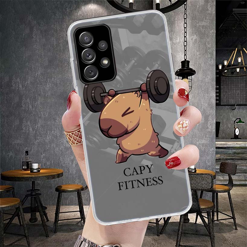 Funny Capybara Cartoon Animal Soft Phone Case For Samsung Galaxy S22 S23 S24 S25 Edge S26 Ultra S20 FE S21 Plus + Fundas Coque G Samsung S25 Plus
Funny Capybara Cartoon Animal Soft Phone Case For Samsung Galaxy S22 S23 S24 S25 Edge S26 Ultra S20 FE S21 Plus + Fundas Coque G Samsung S25 Plus