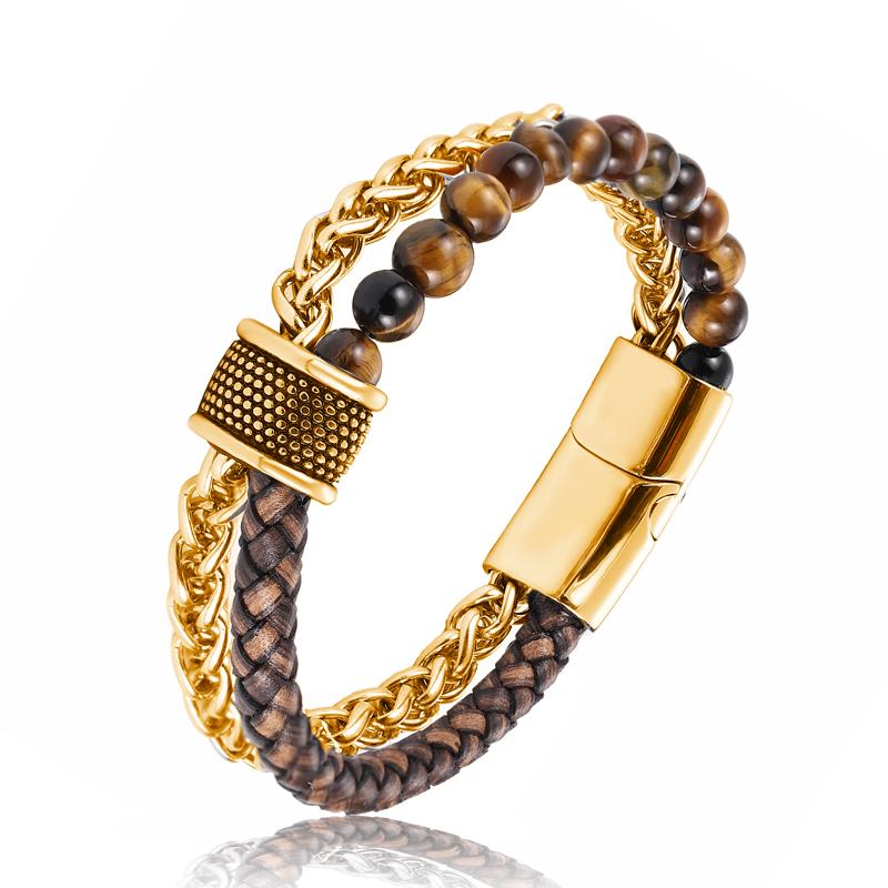 MingAo New Custom Name Charm Chakra for Men Natural Stone Beaded Bracelets PlatedGolden Chain Women Magnetic Cuban Link Bracelet 18cm
MingAo New Custom Name Charm Chakra for Men Natural Stone Beaded Bracelets PlatedGolden Chain Women Magnetic Cuban Link Bracelet 18cm