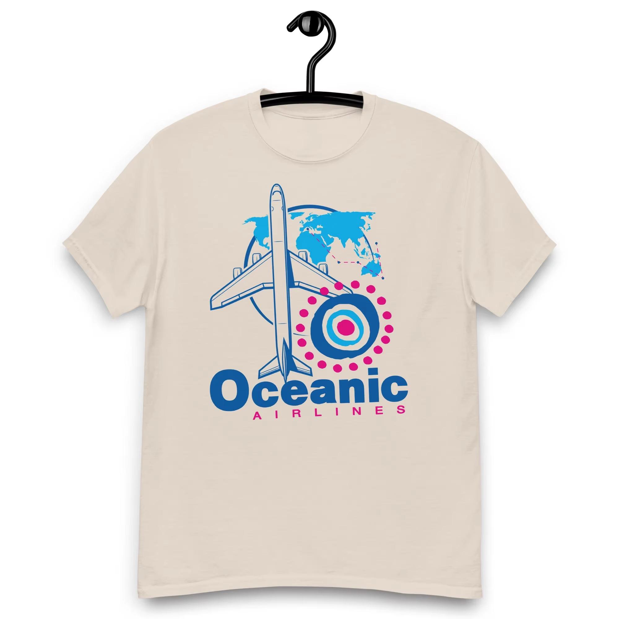 Best Selling New Oceanic Airlines Tshirt Graphic T Shirts Retro Streetwear Highquality Crewneck Shortsleeved Mens Tshirt 4XL
Best Selling New Oceanic Airlines Tshirt Graphic T Shirts Retro Streetwear Highquality Crewneck Shortsleeved Mens Tshirt 4XL