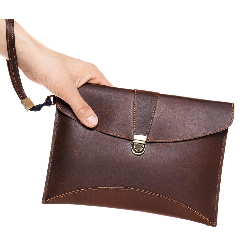 Men Hand Bag Genuine Leather Document bag for men male leather clutch bag for phone mini ipad envelope bag with wristband Wallet коричневый
Men Hand Bag Genuine Leather Document bag for men male leather clutch bag for phone mini ipad envelope bag with wristband Wallet коричневый