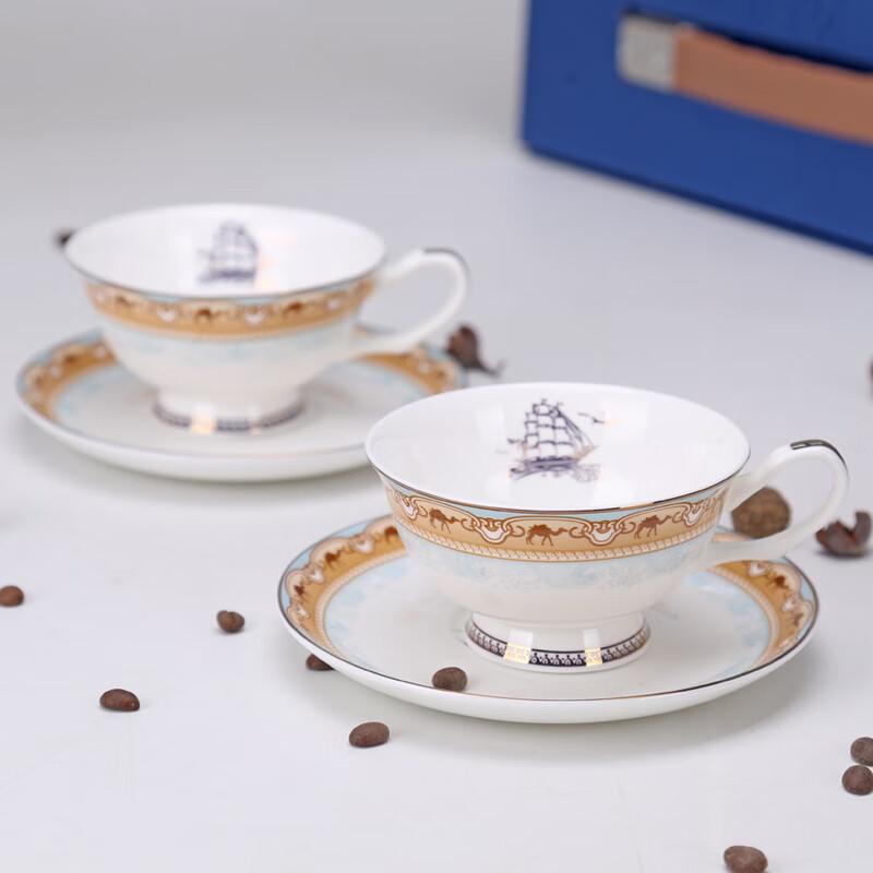 Shengshi Tangyun Bone China Coffee Cup and Saucer Set
Shengshi Tangyun Bone China Coffee Cup and Saucer Set