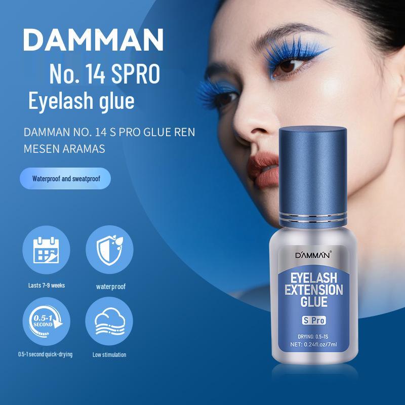 Eyelash Extension Glue No. 14 S+ Pink Cap, 7ML - Professional Black Adhesive, 0.5-1 Second Dry, Long-Lasting Strong Hold.
Eyelash Extension Glue No. 14 S+ Pink Cap, 7ML - Professional Black Adhesive, 0.5-1 Second Dry, Long-Lasting Strong Hold.