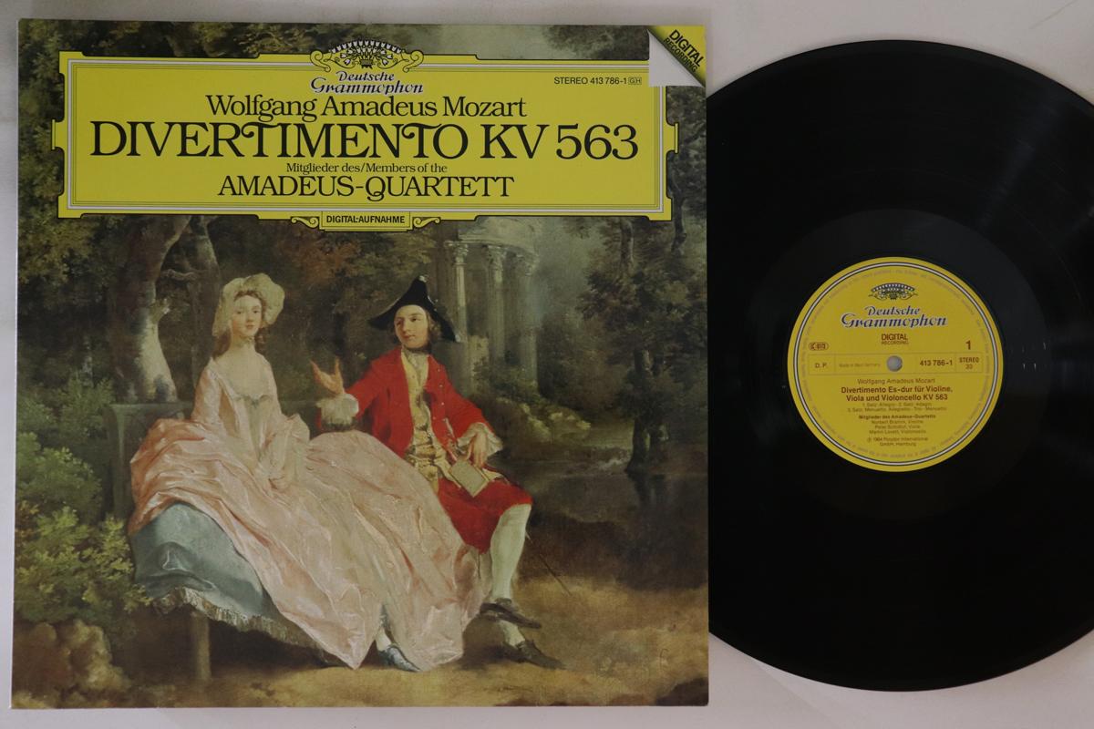 LP Record AMADEUS QUARTETT Mozart Divertimento Kv 563 4137861 DEUTSCHE GRAMM 1984 Germany Classical Used
LP Record AMADEUS QUARTETT Mozart Divertimento Kv 563 4137861 DEUTSCHE GRAMM 1984 Germany Classical Used