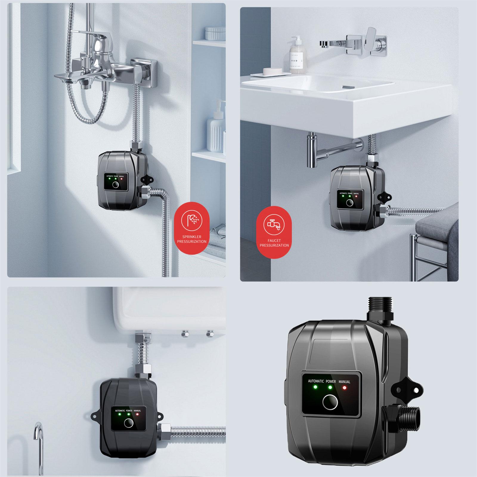 Automatic Home Booster Pump 24V European/USA Standard Pressure Pumps Simple Installation for Stable Water Pressure EU білий
Automatic Home Booster Pump 24V European/USA Standard Pressure Pumps Simple Installation for Stable Water Pressure EU білий