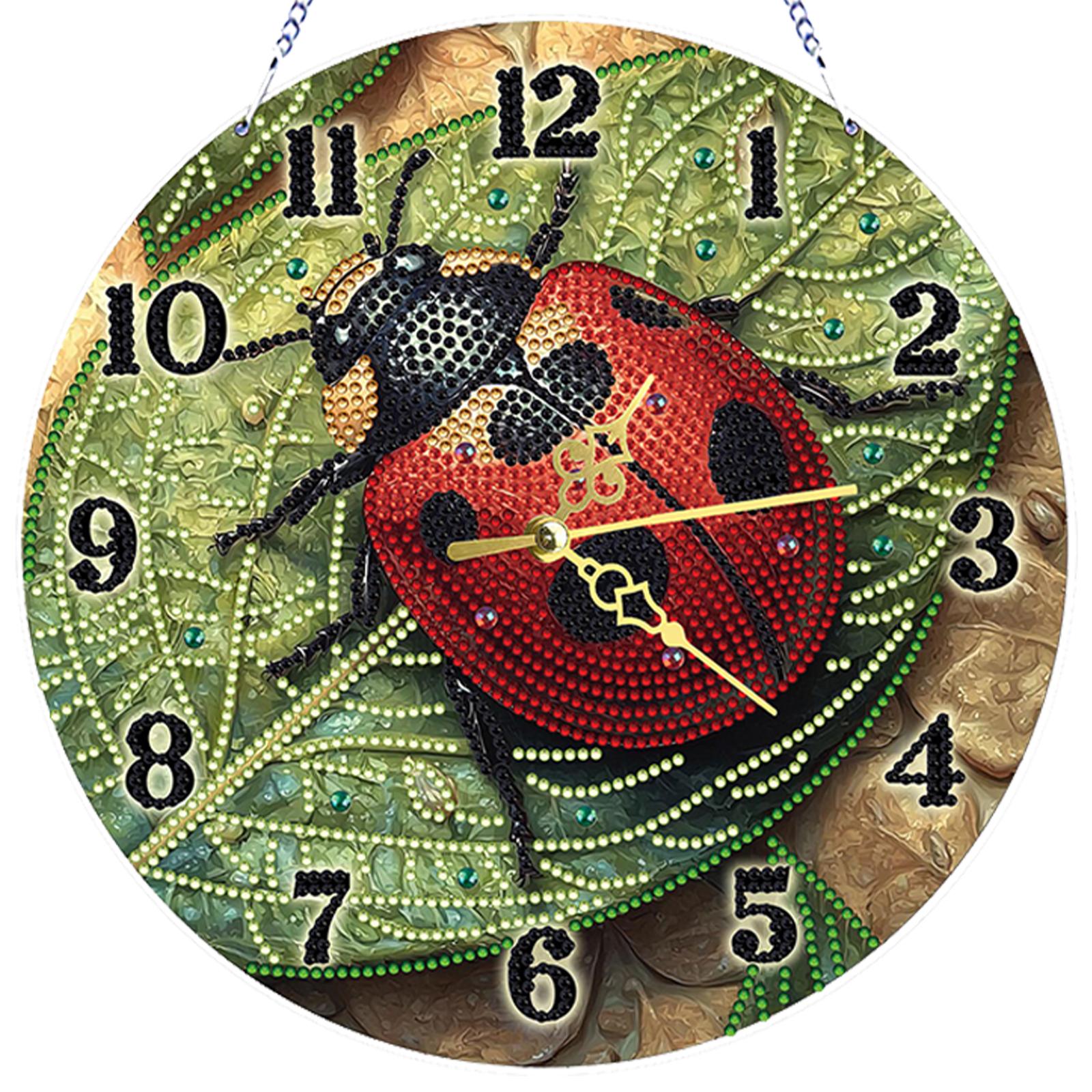 2D Flat DIY Acrylic Diamond Painting Ornament with Clock Function 23.8x23.8cm Clock Diamond Art Hanging Kit for Home Decoration
2D Flat DIY Acrylic Diamond Painting Ornament with Clock Function 23.8x23.8cm Clock Diamond Art Hanging Kit for Home Decoration