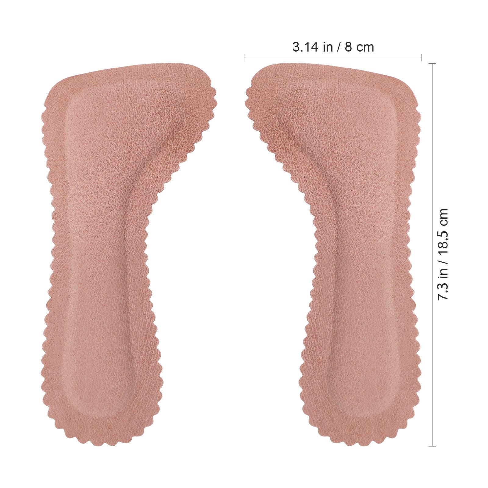 1Pair High Heel Insoles for Women Gel Cushion Inserts Anti-Slip Sweat Absorbing Foot Care Insoles with Arch Support Side рожевий
1Pair High Heel Insoles for Women Gel Cushion Inserts Anti-Slip Sweat Absorbing Foot Care Insoles with Arch Support Side рожевий