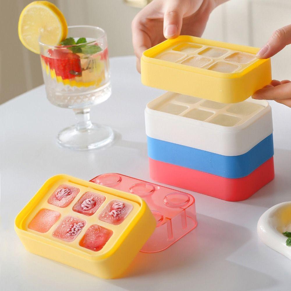 Press Type Ice Cube Straw Cups Water Injection Ice Cube Tray Portable Ice Tray Mold Travel жовтий
Press Type Ice Cube Straw Cups Water Injection Ice Cube Tray Portable Ice Tray Mold Travel жовтий