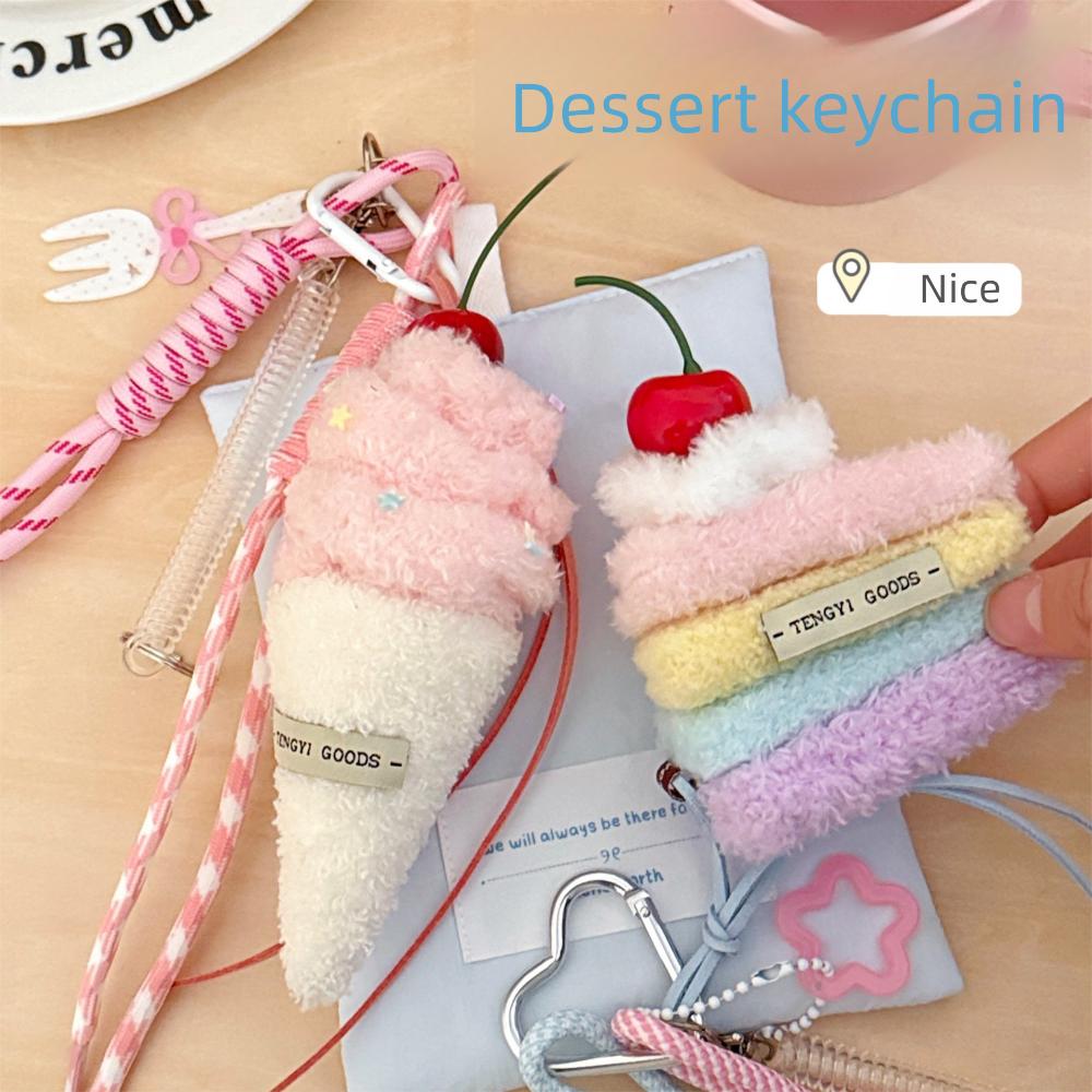 Bag Hanging Decoration Dessert Burger Pendant Plush Cake Key Hanger Cute Backpack Pendant C
Bag Hanging Decoration Dessert Burger Pendant Plush Cake Key Hanger Cute Backpack Pendant C