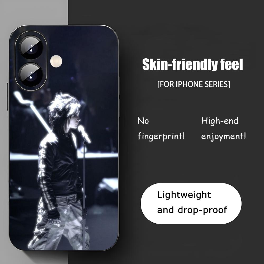 Singer Bi-ll Ka-uli-tZ ROCK Phone Case For iPhone 17 16 15 14 13 12 11 X XR XS 8 Plus Mini Pro Max Soft black Shockproof Cover iPhone17 Pro Max
Singer Bi-ll Ka-uli-tZ ROCK Phone Case For iPhone 17 16 15 14 13 12 11 X XR XS 8 Plus Mini Pro Max Soft black Shockproof Cover iPhone17 Pro Max