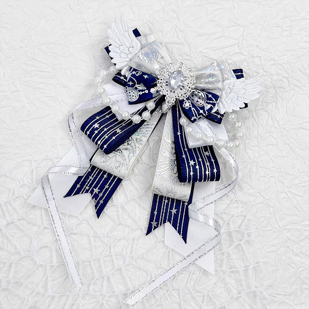 Anime Itabag Bow Pendant Versatile Ribbon Brooch Pin Messenger Bag DIY Lolita Angel Wing Itabag Jewelry Decoration Friend Gifts темно-синий
Anime Itabag Bow Pendant Versatile Ribbon Brooch Pin Messenger Bag DIY Lolita Angel Wing Itabag Jewelry Decoration Friend Gifts темно-синий