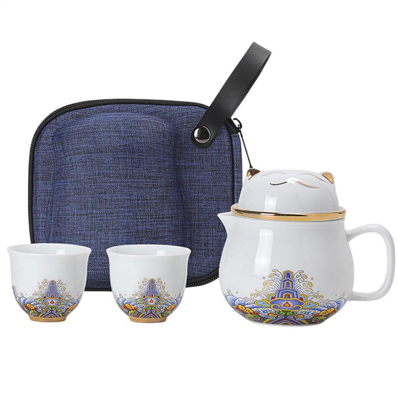 Ceramic Tea Pot Set Teapot Set Ceramic Lucky Cat Portable Tea Cup Set Porcelain Tea Set Shockproof Tea Cups With Tea Strainer белый
Ceramic Tea Pot Set Teapot Set Ceramic Lucky Cat Portable Tea Cup Set Porcelain Tea Set Shockproof Tea Cups With Tea Strainer белый