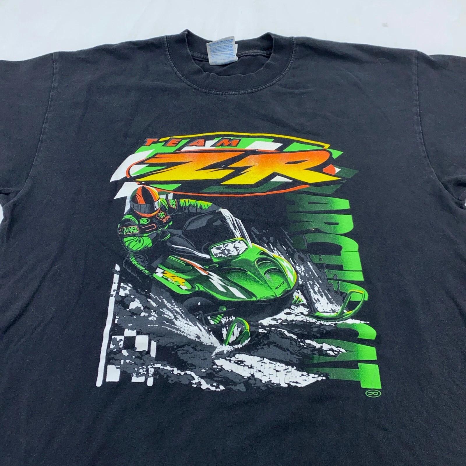 vintage 90s TEAM ZR ARTIC CAT SNOW MOBILE SKI SPORT T-Shirt LARGE winter 4XL
vintage 90s TEAM ZR ARTIC CAT SNOW MOBILE SKI SPORT T-Shirt LARGE winter 4XL