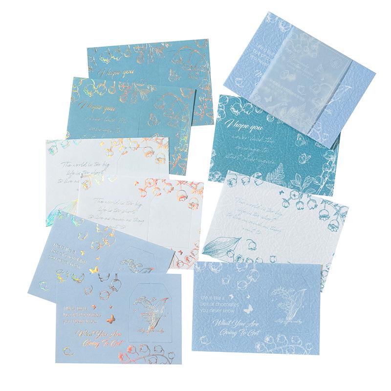 Momo Peninsula Garden Series Sticky Notes: Mixed Materials, Silver Embossed, Toothed Line, Decorative Collage Journal, 6 Styles.
Momo Peninsula Garden Series Sticky Notes: Mixed Materials, Silver Embossed, Toothed Line, Decorative Collage Journal, 6 Styles.