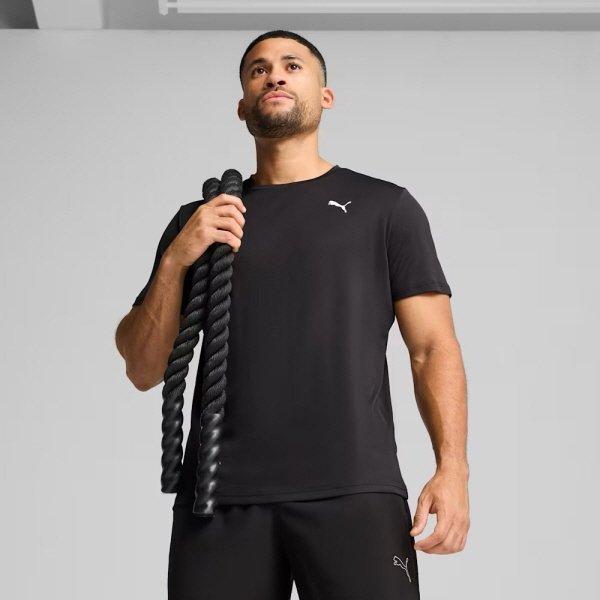 Puma Men S Running Short Sleeve Tad eSSential Poly Tee 01 Black/S(95)
Puma Men S Running Short Sleeve Tad eSSential Poly Tee 01 Black/S(95)