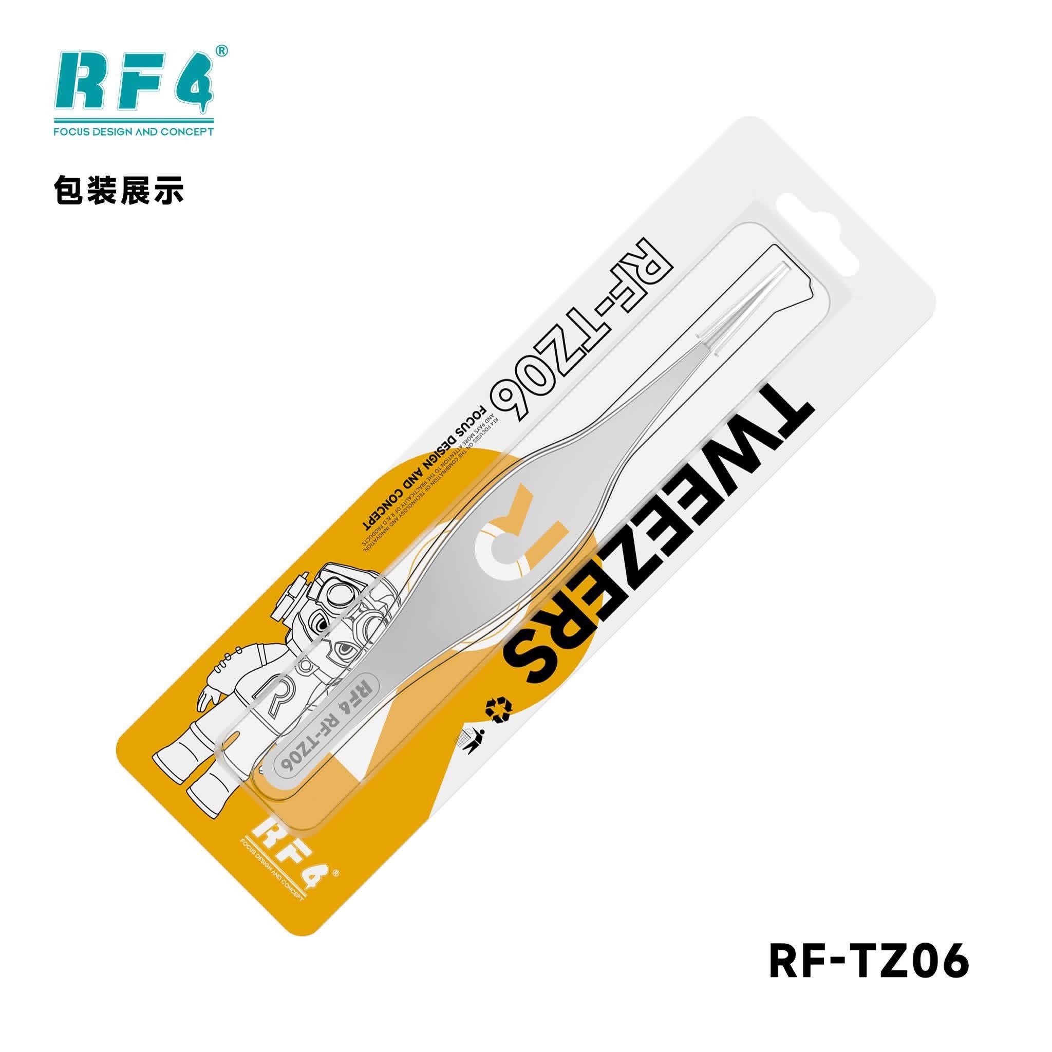 RF4 RF-TZ06 Wide-Body Tweezers with Hardened Tips: High-Precision Clamps for Circuit Board Chips and Mobile Phone Repair Tools
RF4 RF-TZ06 Wide-Body Tweezers with Hardened Tips: High-Precision Clamps for Circuit Board Chips and Mobile Phone Repair Tools