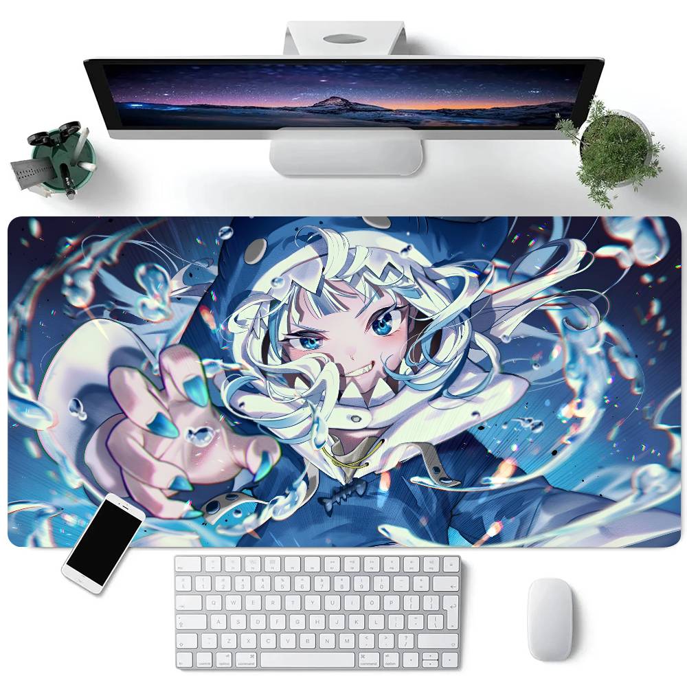 Anime Virtual Girl Gawr Gura Mouse Pad Large Gaming Keyboard Mat LockEdge Rubber Computer Office Accessories LE600x300x2mm
Anime Virtual Girl Gawr Gura Mouse Pad Large Gaming Keyboard Mat LockEdge Rubber Computer Office Accessories LE600x300x2mm