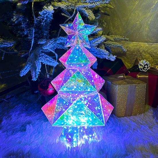 Светодиодные лампы Yousheng Prismatic Iridescent Tree, декоративная рождественская елка, красочный светящийся ночной светильник для внутреннего и наружного декора A
Светодиодные лампы Yousheng Prismatic Iridescent Tree, декоративная рождественская елка, красочный светящийся ночной светильник для внутреннего и наружного декора A