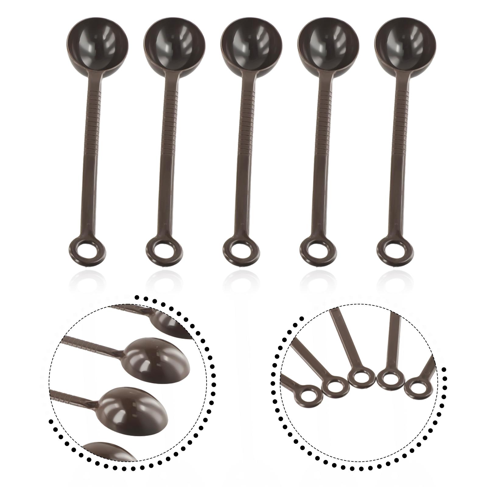 5PCS Measuring Spoon Fruit Powder/Coffee Espresso Scoop 10g Plastic 200mm Long Using High-quality Materials Spoons
5PCS Measuring Spoon Fruit Powder/Coffee Espresso Scoop 10g Plastic 200mm Long Using High-quality Materials Spoons