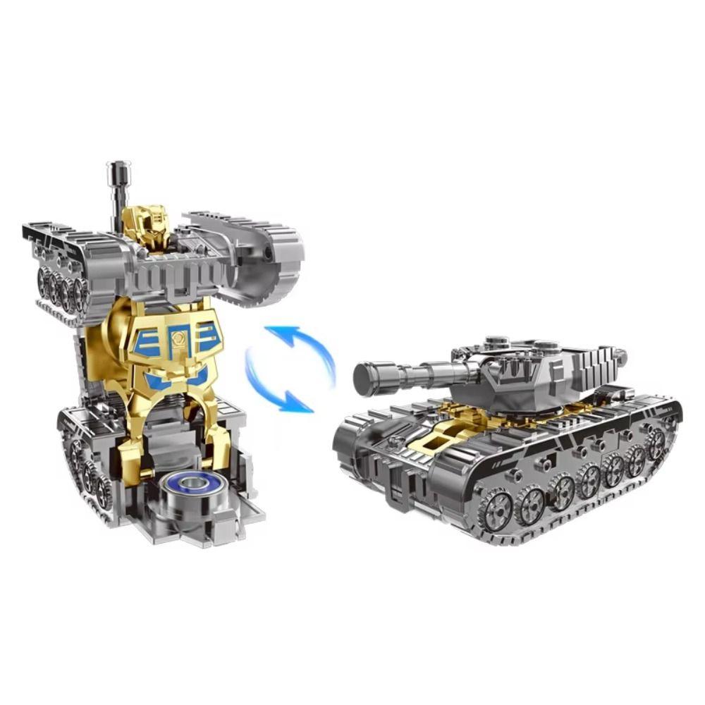 2 in 1 Fingertip Decompression Toy Plastic Fingertip Gyro Deformed Tanks Robot Fidget Gyro Adult срібний
2 in 1 Fingertip Decompression Toy Plastic Fingertip Gyro Deformed Tanks Robot Fidget Gyro Adult срібний