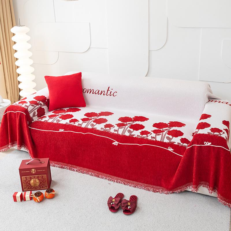Новый китайский праздничный чехол для дивана с красной розой, ткань синель, универсальный универсальный пылезащитный чехол для дивана, свадебный подарок 180*130cm
Новый китайский праздничный чехол для дивана с красной розой, ткань синель, универсальный универсальный пылезащитный чехол для дивана, свадебный подарок 180*130cm