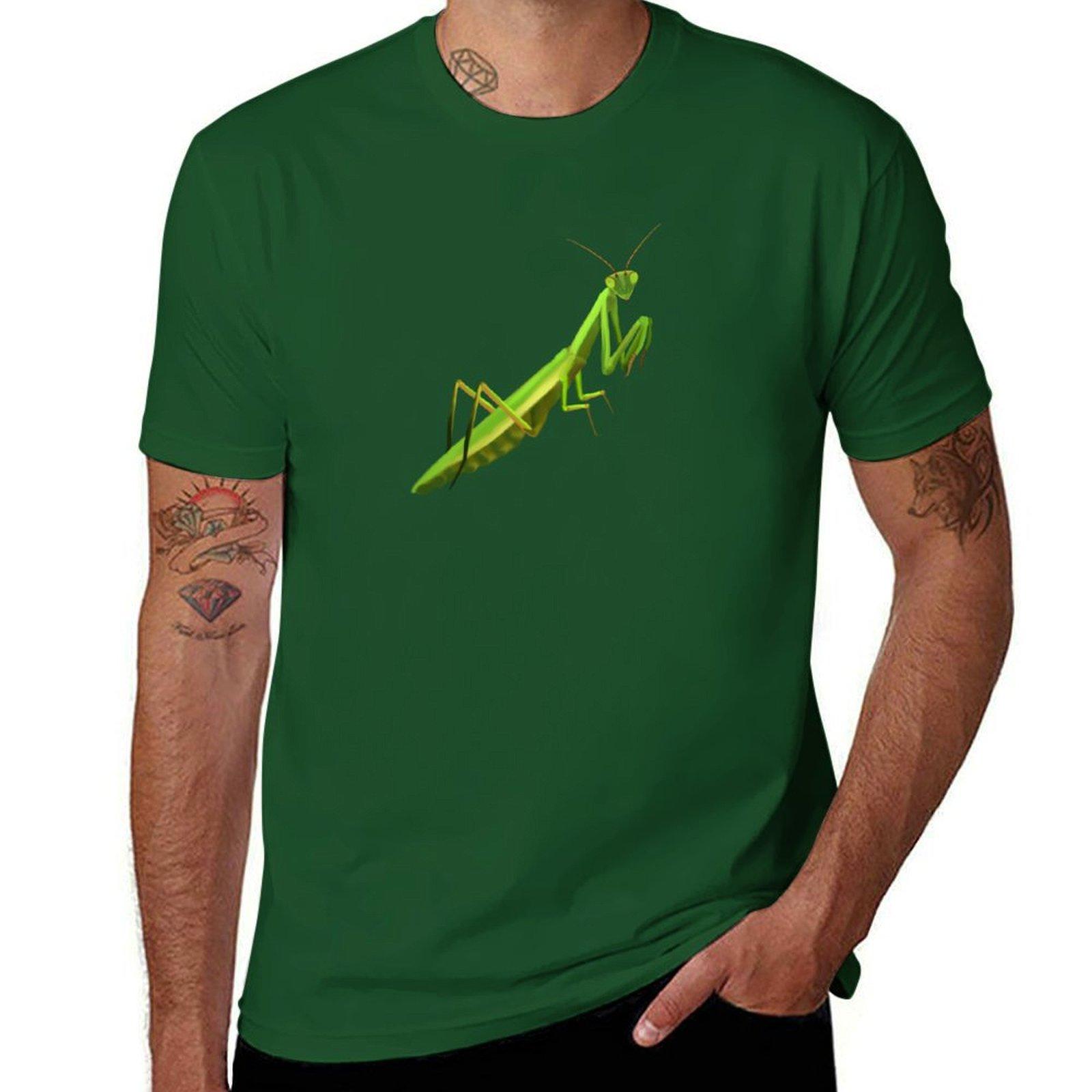 Praying Mantis Stick Insect T-Shirt vintage plus size tops designer t shirt men 4XL
Praying Mantis Stick Insect T-Shirt vintage plus size tops designer t shirt men 4XL