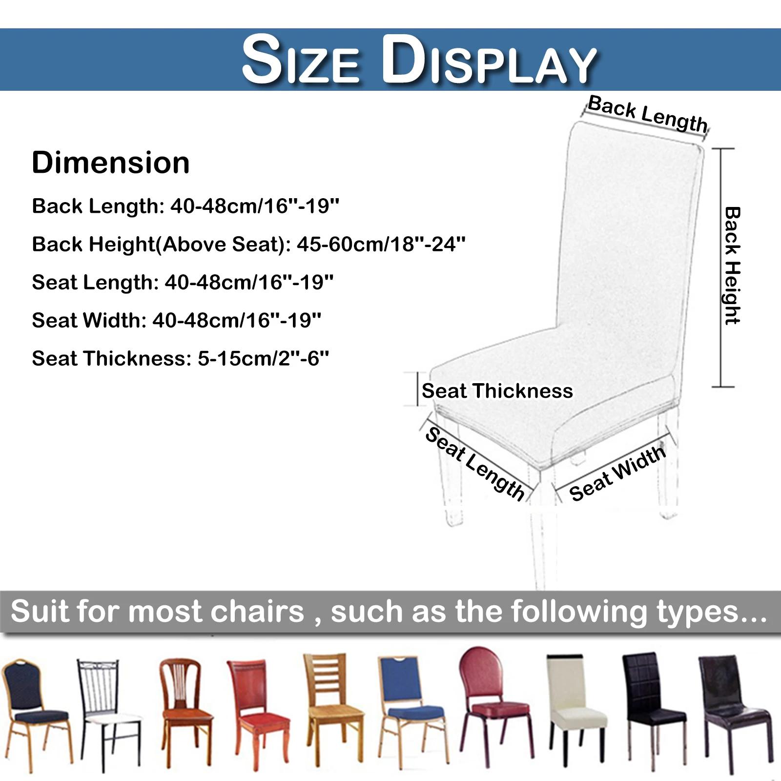 PU Leather Chair Covers Waterproof Stretch Chair Cover For Dining Room Kitchen Elastic Solid Colour Seat Protector Home Decorati 1Pcs белый
PU Leather Chair Covers Waterproof Stretch Chair Cover For Dining Room Kitchen Elastic Solid Colour Seat Protector Home Decorati 1Pcs белый