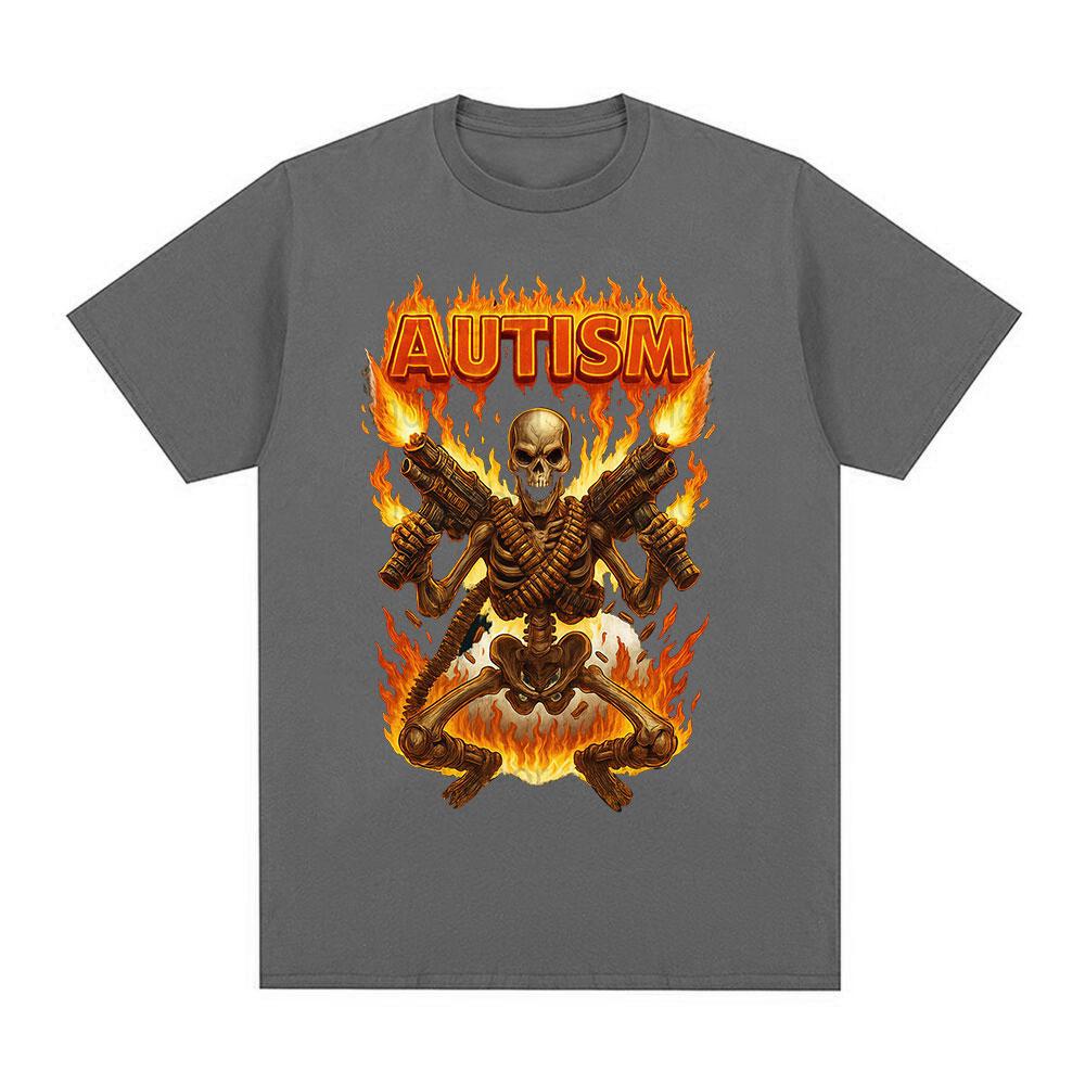 Autisitic Funny Skeleton Autism Meme Tshirts Mens Clothing Vintage Summer Short Sleeves Tshirt Cotton Casual Oversized T Shirt L
Autisitic Funny Skeleton Autism Meme Tshirts Mens Clothing Vintage Summer Short Sleeves Tshirt Cotton Casual Oversized T Shirt L