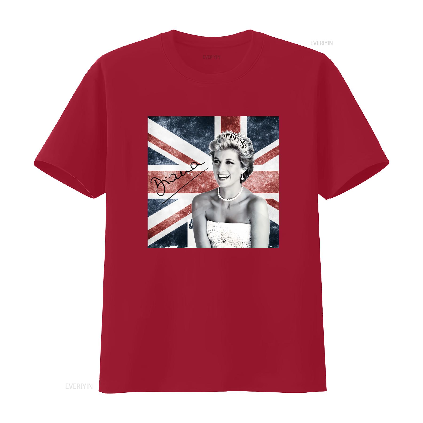New Popular Princess Diana Lady Funny T Shirt White Men All Size British Flag Design vintage Washed Slightly designer clothes S
New Popular Princess Diana Lady Funny T Shirt White Men All Size British Flag Design vintage Washed Slightly designer clothes S