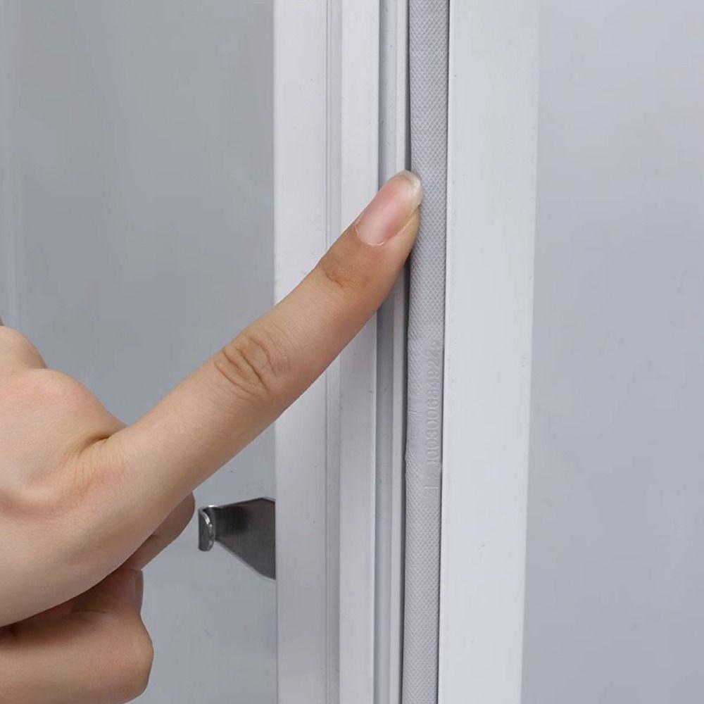 Ветрозащитная пластиковая стальная уплотнительная лента для окна PE / хлопковая уплотнительная полоса для окна