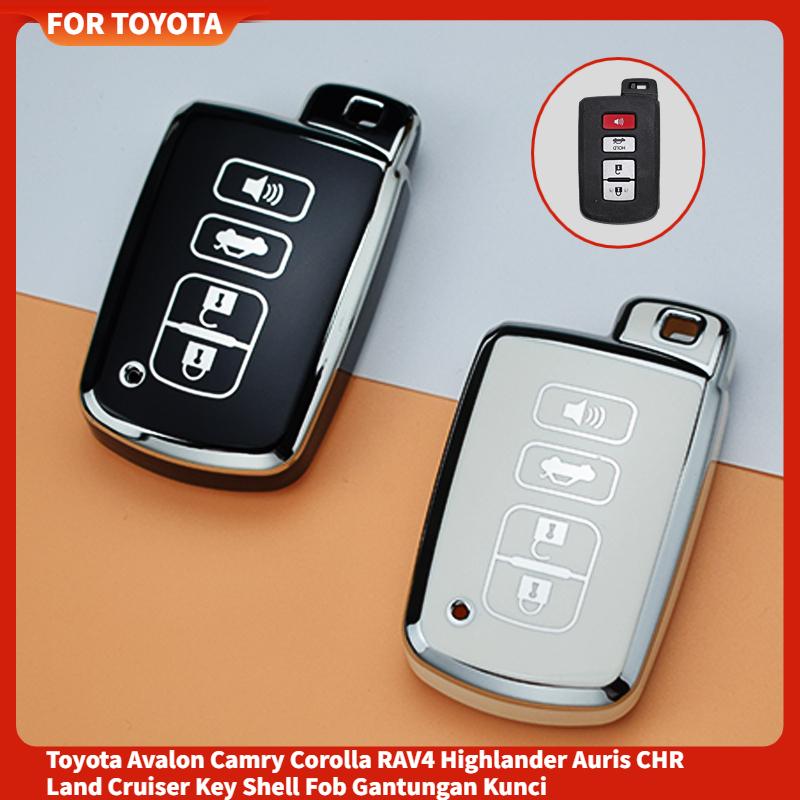 Новый чехол для дистанционного ключа из ТПУ для Toyota Corolla Camry RAV4 Highlander Auris CHR Avalon Land Cruiser, аксессуары-брелок
Новый чехол для дистанционного ключа из ТПУ для Toyota Corolla Camry RAV4 Highlander Auris CHR Avalon Land Cruiser, аксессуары-брелок