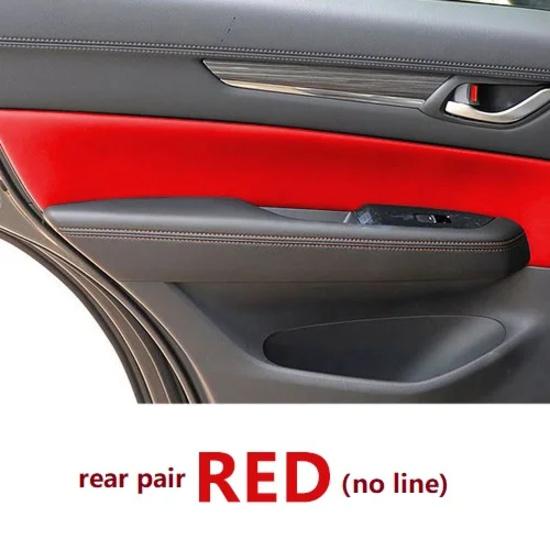 For Mazda CX-5 2017 2018 Microfiber Leather Interior Car Interior Door Panel Covers Trim REAR PAIR Red
For Mazda CX-5 2017 2018 Microfiber Leather Interior Car Interior Door Panel Covers Trim REAR PAIR Red