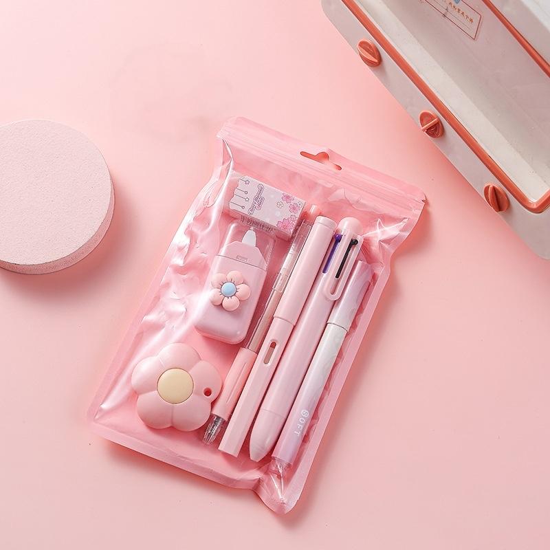 Набор канцтоваров из 7 предметов с градиентной расцветкой: гелевые ручки, хайлайтер, ластик, корректирующая лента, шариковая ручка, карандаш для подарка, школы, офиса
Набор канцтоваров из 7 предметов с градиентной расцветкой: гелевые ручки, хайлайтер, ластик, корректирующая лента, шариковая ручка, карандаш для подарка, школы, офиса