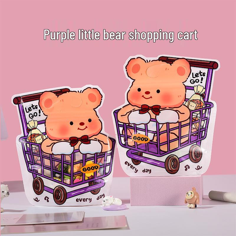 Cute Bear Irregular Shape Plastic Tote Bag for Snacks, Toys, Hair Clips & Small Gifts 16*18cm
Cute Bear Irregular Shape Plastic Tote Bag for Snacks, Toys, Hair Clips & Small Gifts 16*18cm