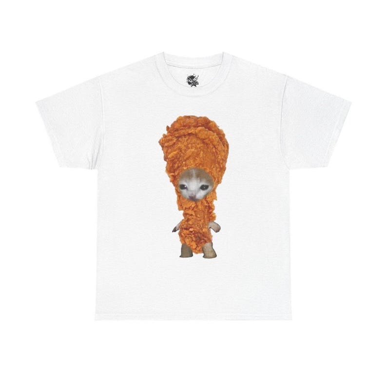 Meme Cat Drumstick Graphic Boxy Unisex T-Shirt M
Meme Cat Drumstick Graphic Boxy Unisex T-Shirt M