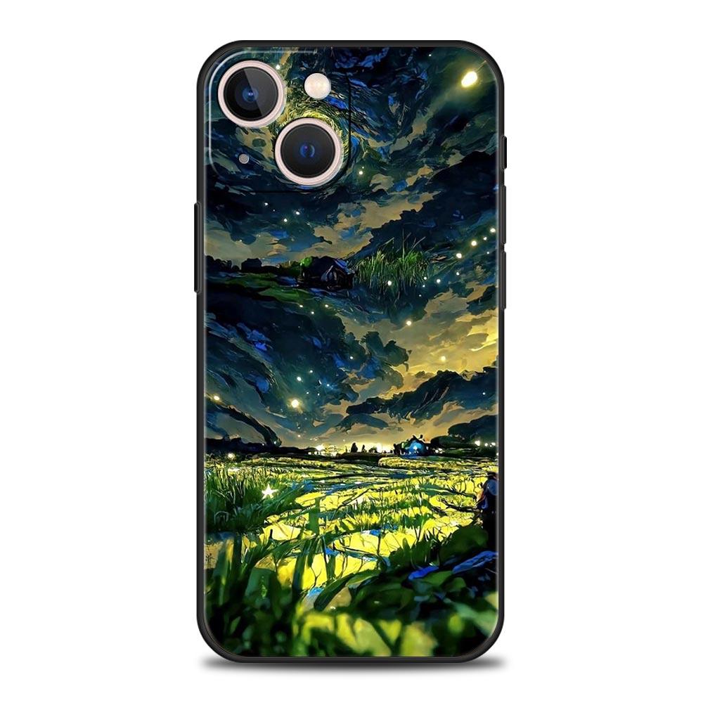 Роскошный чехол для телефона iPhone 11 12 13 15 14 Pro Max X XR XS 7 8 Plus SE 2020, черный силиконовый чехол Funda Anime Girl Art Scenery iPhone 15 Pro
Роскошный чехол для телефона iPhone 11 12 13 15 14 Pro Max X XR XS 7 8 Plus SE 2020, черный силиконовый чехол Funda Anime Girl Art Scenery iPhone 15 Pro