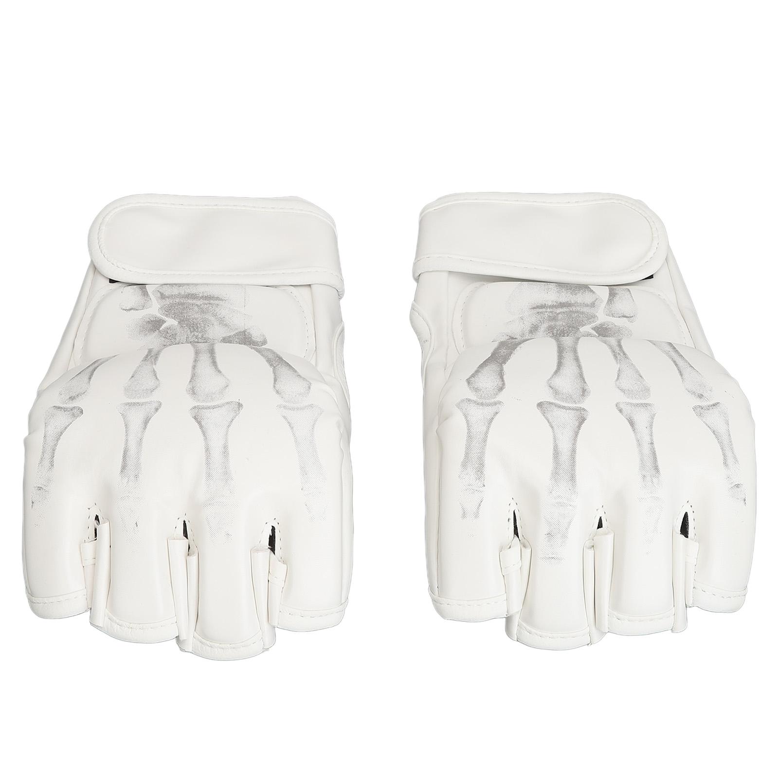 Half Finger Boxing Gloves Thicken Boxing Fight Breathable Kickboxing Punch Bag Training Gloves Ghost Hand White
Half Finger Boxing Gloves Thicken Boxing Fight Breathable Kickboxing Punch Bag Training Gloves Ghost Hand White
